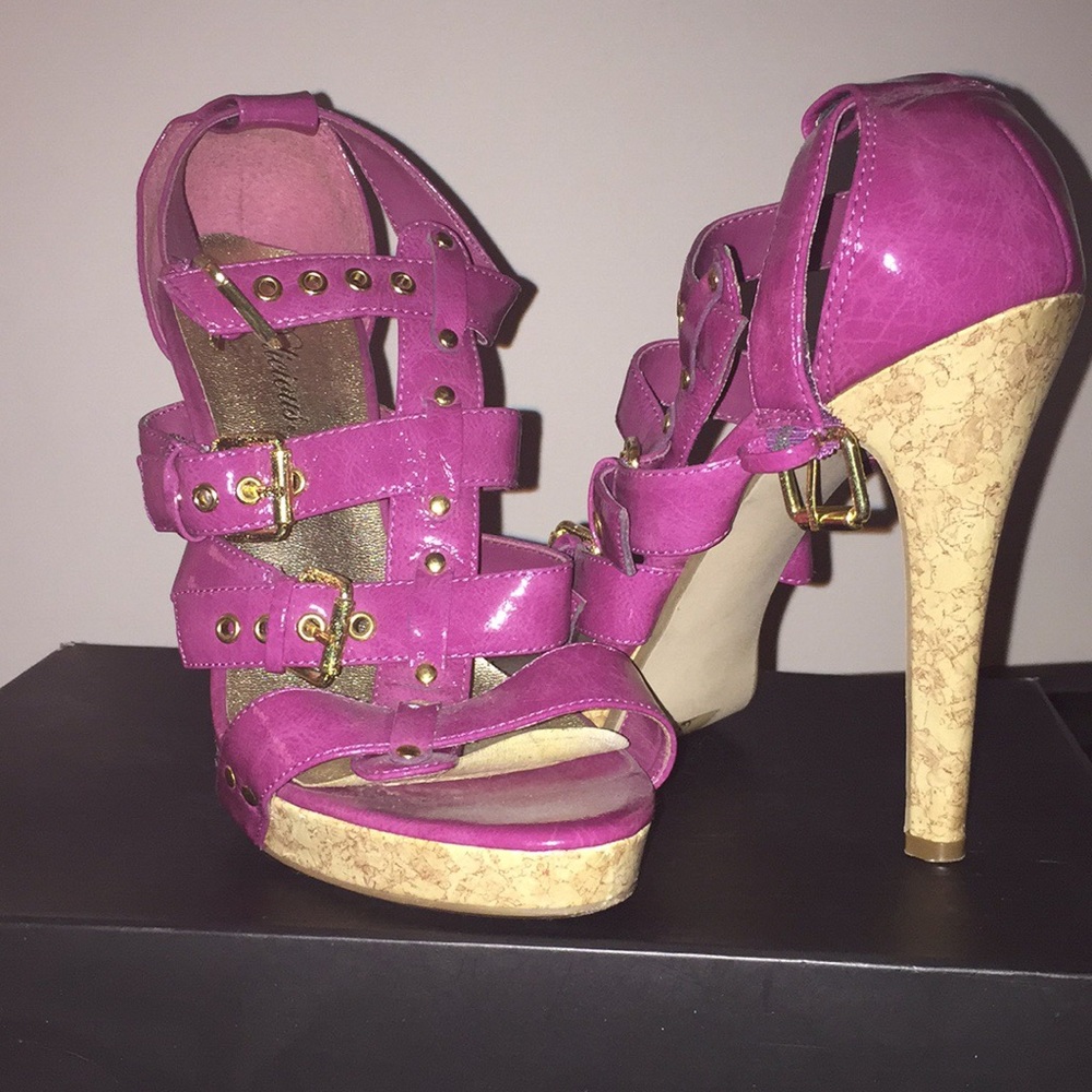 Fuchsia heels